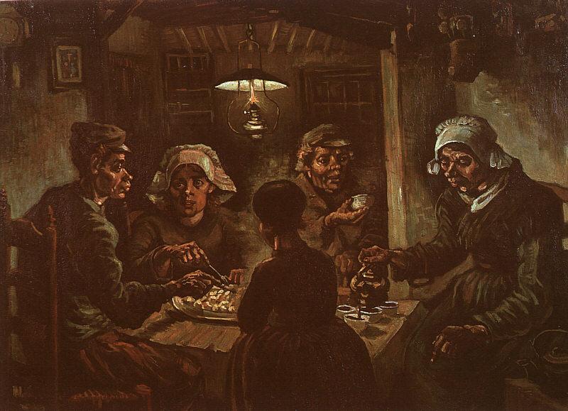 Vincent Van Gogh The Potato Eaters